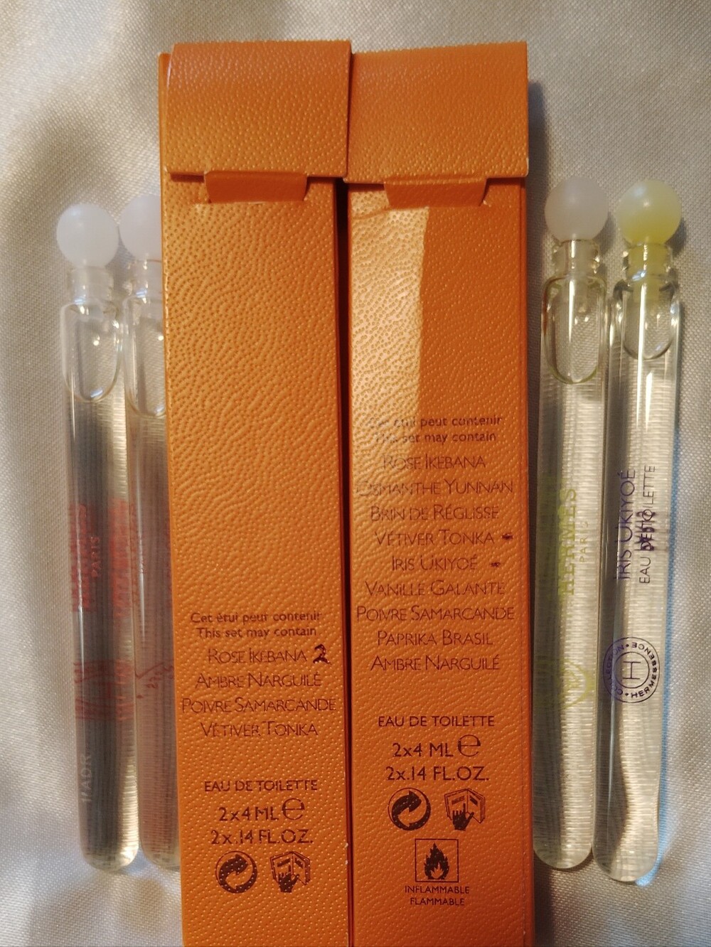 New Empty HERMES Gift Box, Ribbon and Samples - Picture 5 of 9